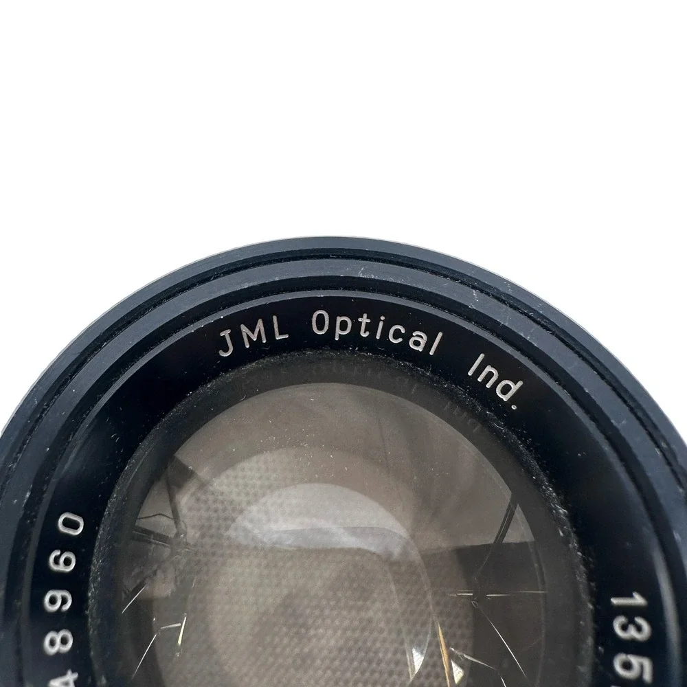 JML Optical Ind 135mm f/4.5 Enlarging Lens Made in Japan No 48960 Black